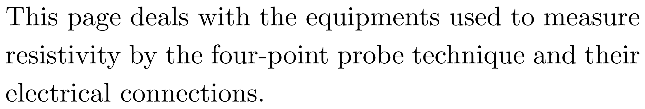 measurement circuit