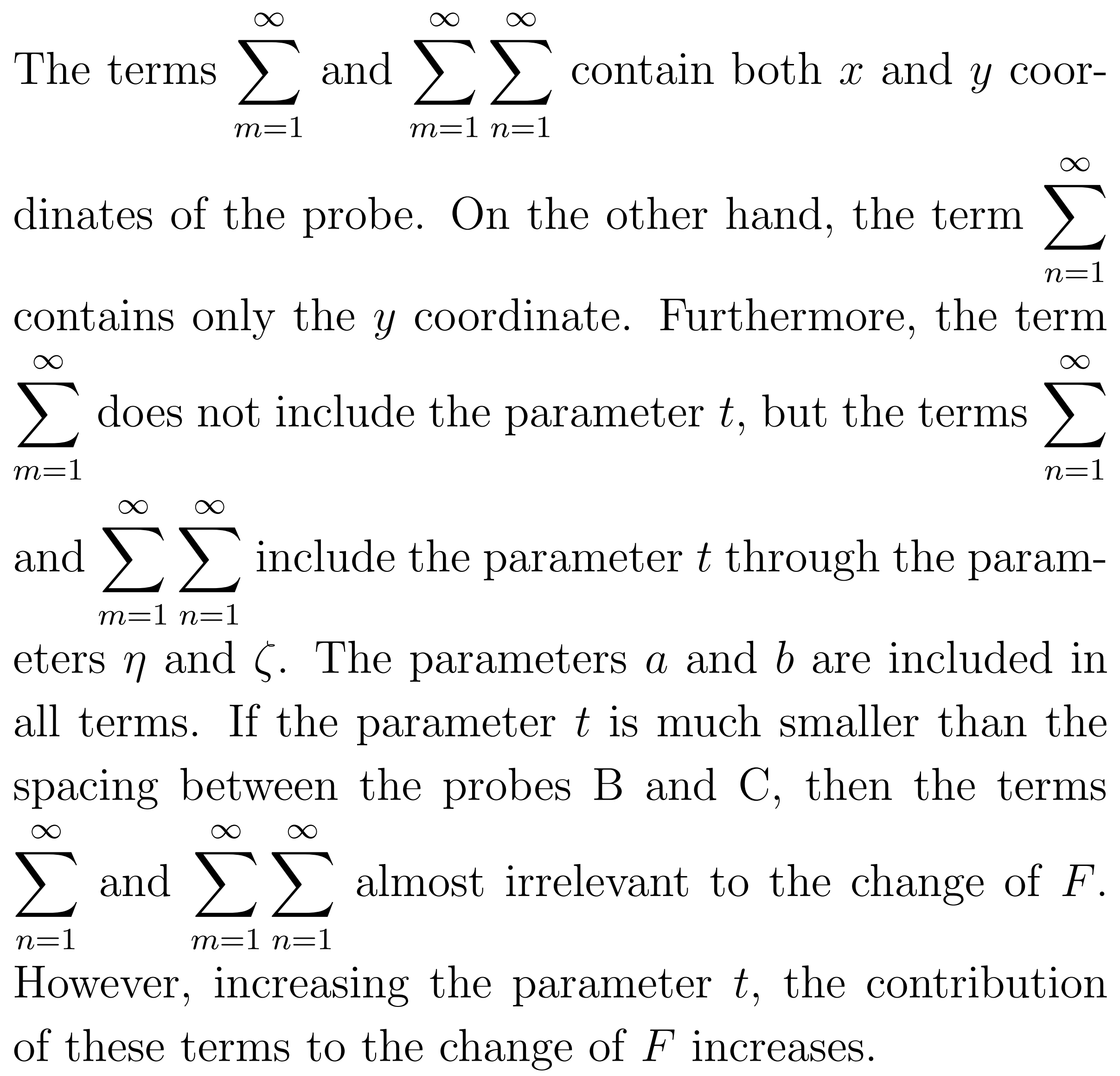 The equation of the resistivity correction factor